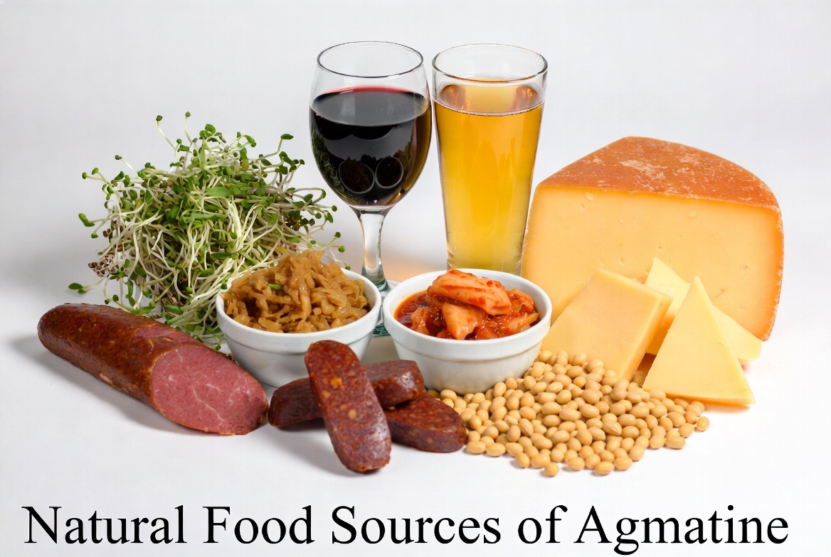 Agmatine sulfate related natural botanical context